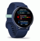 vívoactive 5 - Metallic Navy Aluminum Bezel with Navy Case and Silicone Band  - 010-02862-12 - Garmin